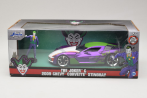 Chevrolet Corvette C6 Stingray The Joker With Figure Jada 1:24 253255020 Kov
