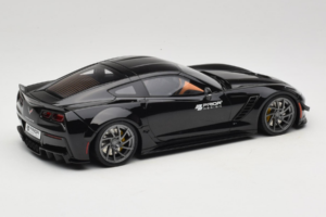 Chevrolet Corvette C7 Prior Design Černý GT Spirit 1:18 GT249 Pryskyřice – obrázek 2 z 6