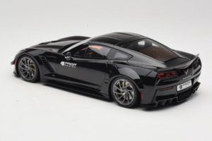 Chevrolet Corvette C7 Prior Design Černý GT Spirit 1:18 GT249 Pryskyřice – obrázek 5 z 6