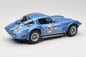 Chevrolet Corvette Grand Sport GT #80 R. Penske Chevrolet Nassau Speed Week 1963 Exoto 1:18 RLG18022 Kov – obrázek 3 z 8