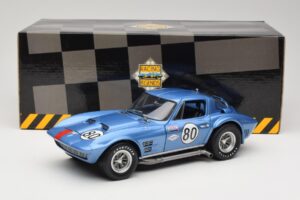 Chevrolet Corvette Grand Sport GT #80 R. Penske Chevrolet Nassau Speed Week 1963 Exoto 1:18 RLG18022 Kov – obrázek 8 z 8