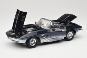 Chevrolet Corvette Mako Shark Motormax 1:18 73102 Kov – obrázek 2 z 8
