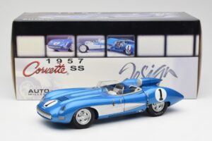 Chevrolet Corvette SS Modrý AUTOart 1:18 71051 Kov – obrázek 8 z 8
