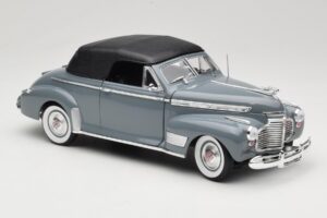 Chevrolet Deluxe Kabriolet Se Skládací Střechou Šedý Eagles Race 1:18 7497276 Kov – obrázek 6 z 8