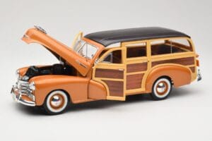 Chevrolet Fleetmaster Woody Zlatý Maisto 1:18 56042 Kov – obrázek 2 z 8