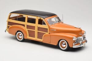 Chevrolet Fleetmaster Woody Zlatý Maisto 1:18 56042 Kov – obrázek 6 z 8