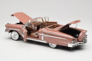 Chevrolet Impala Kabriolet Hnědý Motormax 1:18 73112 Kov – obrázek 5 z 8