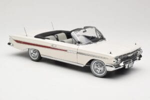 Chevrolet Impala Kabriolet Bílý Sun Star 1:18 3405 Kov – obrázek 6 z 8
