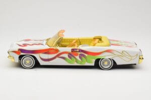 Chevrolet Impala Lowrider White Metallic Hot Wheels 1:18 27635 Kov – obrázek 4 z 8
