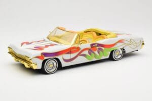 Chevrolet Impala Lowrider White Metallic Hot Wheels 1:18 27635 Kov