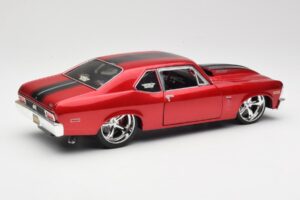 Chevrolet Nova SS Coupe Červený Maisto 1:18 31083-M1 Kov – obrázek 3 z 8