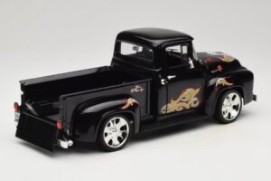Chevrolet Old School Cody Project Truck & Chopper Set Joyride 1:18 33911 Kov – obrázek 3 z 8