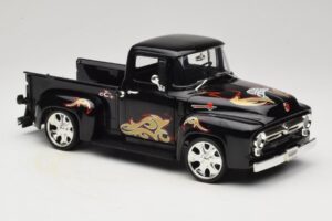 Chevrolet Old School Cody Project Truck & Chopper Set Joyride 1:18 33911 Kov – obrázek 6 z 8