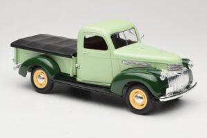 Chevrolet Pickup Zelený Solido 1:18 8063 Kov – obrázek 6 z 8