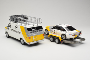 Opel Manta 400 Group B Rally Tour de Corse 1984 S Chevrolet G30 Servisním Vozem Otto 1:18 OT491 Pryskyřice – obrázek 2 z 13