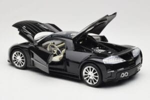 Chrysler ME Four-Twelve Concept Černý Motormax 1:18 73138 Kov – obrázek 5 z 8