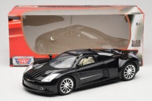 Chrysler ME Four-Twelve Concept Černý Motormax 1:18 73138 Kov – obrázek 8 z 8