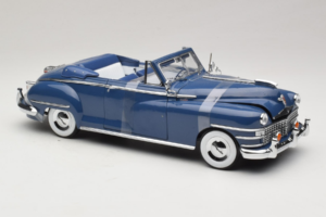 Chrysler New Yorker Modrý Signature Models 1:18 CT-68629 Kov – obrázek 4 z 6