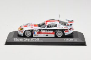 Dodge Viper GTS-R #58 C. Bouchut / Belloc / Monteiro Le Mans 24 Hours 2001 Minichamps 1:43 400011458 Kov