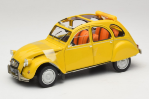 Citroen 2CV 6 Club Mimosa Yellow Norev 1:18 181496 Kov
