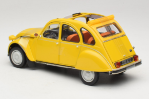 Citroen 2CV 6 Club Mimosa Yellow Norev 1:18 181496 Kov – obrázek 5 z 6