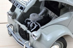 Citroen 2CV AZAM Růžová Šedá Norev 1:18 181430 Kov – obrázek 3 z 3