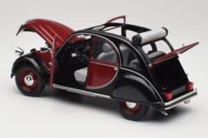 Citroen 2CV Charleston Červený Minichamps 1:18 150111501 Kov – obrázek 5 z 8