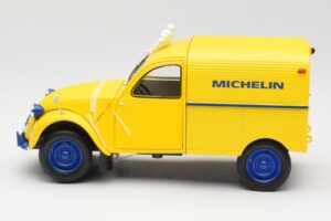 Citroen 2CV Fourgonnette Michelin Bibendum Norev 1:18 181502 Kov – obrázek 3 z 6