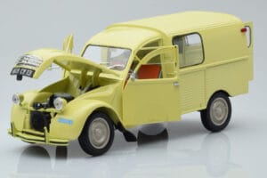 Citroen 2CV Furgonette AK350 Pastis Žlutý Norev 1:18 181488 Kov – obrázek 2 z 8