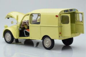 Citroen 2CV Furgonette AK350 Pastis Žlutý Norev 1:18 181488 Kov – obrázek 5 z 8