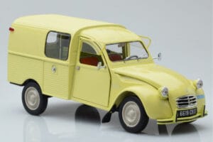 Citroen 2CV Furgonette AK350 Pastis Žlutý Norev 1:18 181488 Kov – obrázek 6 z 8