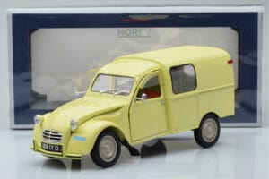 Citroen 2CV Furgonette AK350 Pastis Žlutý Norev 1:18 181488 Kov – obrázek 8 z 8