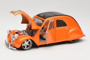 Citroen 2CV Oranžový Maisto 1:18 31321 Kov – obrázek 2 z 8