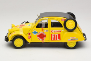 Citroen 2CV Rally Žlutý Maisto 1:18 56032 Kov – obrázek 3 z 6