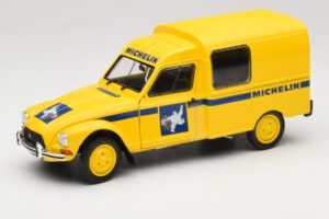 Citroen Acadiane Michelin Žlutý Solido 1:18 S1800406 Kov