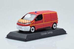 Citroen Jumpy Van Sapeurs Pompiers Červený Norev 1:43 155822 Kov – obrázek 2 z 4