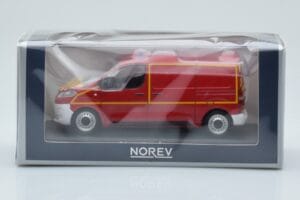 Citroen Jumpy Van Sapeurs Pompiers Červený Norev 1:43 155822 Kov – obrázek 4 z 4