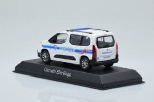 Citroen Berlingo Police Municipale v1 Bílá Modrá Norev 1:43 155767 Kov – obrázek 3 z 4