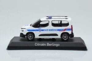 Citroen Berlingo Police Municipale v1 Bílá Modrá Norev 1:43 155767 Kov