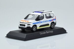 Citroen Berlingo Police Municipale v2 Bílá Modrá Norev 1:43 155768 Kov – obrázek 2 z 4