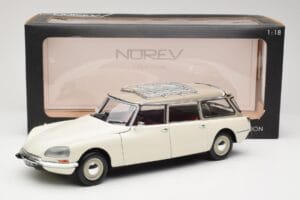 Citroen DS21 Break Bílý Norev 1:18 181590 Kov – obrázek 8 z 8