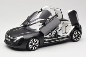 Citroen C-Metisse Matte Black Norev 1:18 181597 Kov – obrázek 2 z 8