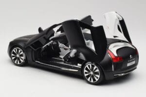 Citroen C-Metisse Matte Black Norev 1:18 181597 Kov – obrázek 5 z 8