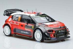 Citroen C3 WRC #10 K. Meeke / P. Nagle Rally Monte Carlo 2018 Norev 1:18 181636 Kov – obrázek 4 z 6