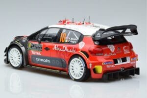 Citroen C3 WRC #10 K. Meeke / P. Nagle Rally Monte Carlo 2018 Norev 1:18 181636 Kov – obrázek 5 z 6