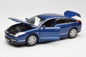 Citroen C6 Modrý Bburago 1:18 18-12073 Kov – obrázek 2 z 8