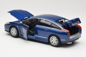 Citroen C6 Modrý Bburago 1:18 18-12073 Kov – obrázek 5 z 8