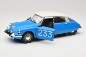 Citroen DS #233 Rally Modrý Solido 1:18 8034 Kov – obrázek 2 z 8
