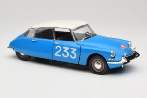 Citroen DS #233 Rally Modrý Solido 1:18 8034 Kov – obrázek 6 z 8