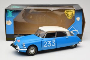 Citroen DS #233 Rally Modrý Solido 1:18 8034 Kov – obrázek 8 z 8